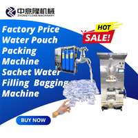 Ligne de production de sachets d'eau pure en plastique haute efficacité 2200b/h, machine à eau en sachet et équipement de filtration