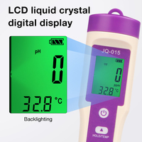 Analyseur de qualité de l'eau numérique JQ015 pour chlore résiduel, pH/TDS/EC/S.G/H2/Temp/Sel/M CL2 ORP pour piscine et spa