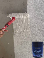 Peinture décorative intérieure à base d'eau pour murs, texture micro-ciment, fournisseur d'usine