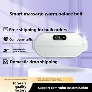 Almohadilla térmica Menstrual inalámbrica con pantalla Digital, cinturón de masaje analgésico para el período, calentador, masaje corporal inteligente, alivio del dolor - Product Image 4