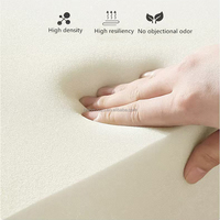 Rouleaux de feuilles de mousse OEM Éponge à rebond élevé résilience bloc de mousse PU de densité moyenne pour matelas/canapé/coussin