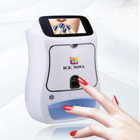 ICE NOVA Imprimante à Ongles Artistique 3D Intelligente Automatique, Machine Portable Prise en Charge WiFi/DIY/USB