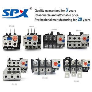 Relé térmico de protección en miniatura SPX, características selladas, 24A, 29A, 35A, 42A, 50A, relé térmico, función de interruptor de relé de sobrecarga magnética - Product Image 2