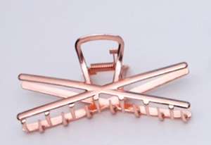 Precio de descuento Venta directa Cojín Coleta alta Peluquería Oro Pequeño Clip Verano Exquisito <span class=keywords><strong>Princesa</strong></span> Peluquería Clip - Product Image 2