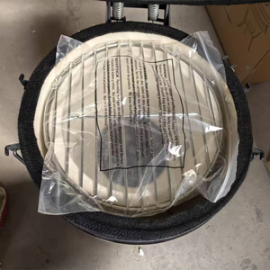 Barbecue en céramique <span class=keywords><strong>Kamado</strong></span> DIY de 13 pouces pour l'extérieur pour le gril à œufs pour la cuisine au charbon de bois B-Q au bar - Product Image 6