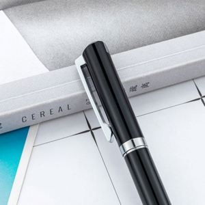 Wholesale 1.0Mm Business Metal Ballpoint Custom Logo Black Twist-Action Hotel Promotional Advertising Gift <b>Pen</b> - Product Image 2
