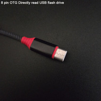 Harga Sangat Murah Desain Reversibel Plug and Play Flash Disk Konektor Adaptor IOS 8 Pin Kabel OTG