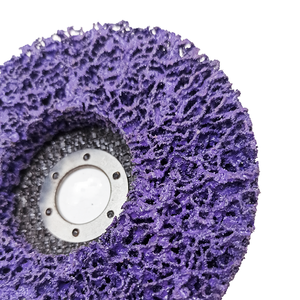 Disques abrasifs en carbure de silicium violet 4''-16'' pour surfaces en bois, métal, plastique, fibre de verre - Product Image 4