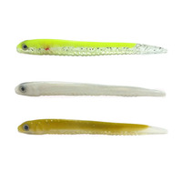 WZ XAT 5" Soft Worm Bait Factory Wholesale Hand Made Multi Color Oem Available