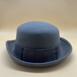 <strong>Wool</strong> Man Security Uniform Felt <strong>Cap</strong> Formal Business Fishing Wide Brim African <strong>Cap</strong> - Product Image 5