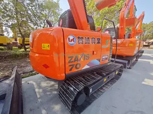 Usato HITACHI ZX70 escavatore idraulico di seconda mano Mini escavatore usato per la vendita