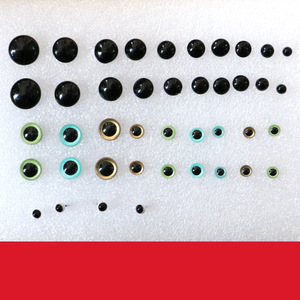 Ojos de Gato de Fieltro, Negros, Iridiscentes, de Cristal, 4.5mm, 6mm, 9mm, Accesorios Hechos a Mano para Manualidades - Product Image 4