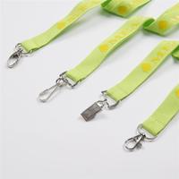CH Wholesale Sublimation Printing Polyester Lanyards With Logo Custom Certification Keychain OEM ODM ECO Promotion Event Gifts