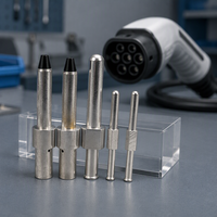 Nouveau pistolet de recharge pour véhicules électriques, borne haute intensité, connecteur conducteur en cuivre 120A, norme nationale