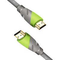 Câble HDMI Tressé Mâle-Mâle Plaqué Or pour Moniteur et Projecteur, 18 Gbit/s, Gaine PVC, 4K 120Hz, 1m-30m - Vente en Gros Usine