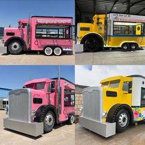 Camion de restauration mobile entièrement équipé en acier inoxydable pour la vente de café, de hot-dogs et de collations - Product Image 4