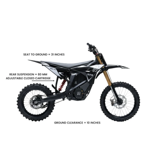 Motocicleta Eléctrica Todoterreno Altis Delta, Motor de 13 kW, Batería de 72 V, 62 MPH, Motocross, Alto Torque de 385 Nm - Product Image 5