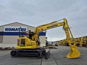 Excavadora de cadenas Komatsu PC138US original de 13 toneladas con cuchilla frontal, excavadora hidráulica Komatsu PC138US - Product Image 3