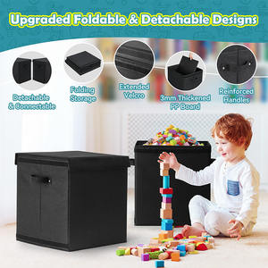 おもちゃオーガナイザー漫画収納箱折りたたみ式ぬいぐるみ箱収納キッズ収納収納収納 - Product Image 4