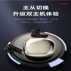 T12 <b>Wireless</b> Bluetooth Earphones Metal Case Touch Control IPX4 Water Resistant Sports Headphones - Product Image 5