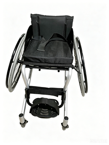 Fauteuil roulant de badminton de compétition, châssis en aluminium, roues arrière à dégagement rapide pour la compétition - Product Image 5