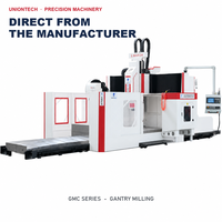 Centre d'usinage à portique GMC6020 avec commande CNC allemande, broche BT50, 24 outils ATC, fraiseuse robuste