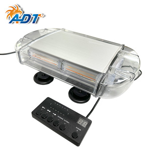 ไฟฉุกเฉินรถยนต์ ADT 24W 48W 88W สีเหลืองอำพัน แดง น้ำเงิน 17 โหมดกระพริบ ไฟเตือน LED สำหรับกู้ภัย - Product Image 1