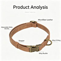 Nouveaux colliers pour chiens Shiba Inu, Golden Retriever et chiens de petite, moyenne et grande taille, colliers pour animaux de compagnie, foulards et laisses