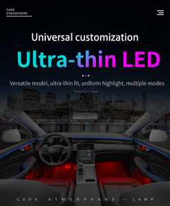 Lumière ambiante de voiture universelle 18 en 1 LED Strip Lights Neon App 12V <span class=keywords><strong>Ambiance</strong></span> Lighting - Product Image 3