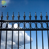 Oferta Promocional en Australia: Panel de Cerca de Acero de 1.8m de Altura con Punta de Lanza, Panel de Metal Resistente, Antioxidante, Ecológico, Protección Contra Roedores