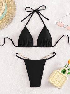 <span class=keywords><strong>Costume</strong></span> <span class=keywords><strong>da</strong></span> <span class=keywords><strong>Bagno</strong></span> Bianco a Due Pezzi Personalizzato per Adulti, Taglie Forti <span class=keywords><strong>da</strong></span> Donna, <span class=keywords><strong>Senza</strong></span> <span class=keywords><strong>Cuciture</strong></span> con Stampa Animalier e Logo Frontale con Lacci - Product Image 6