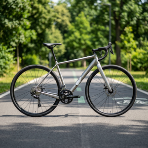 Vélo de route en aluminium 700c, fourche à double frein à disque, 11 vitesses, selle confortable, pour la route - Product Image 1