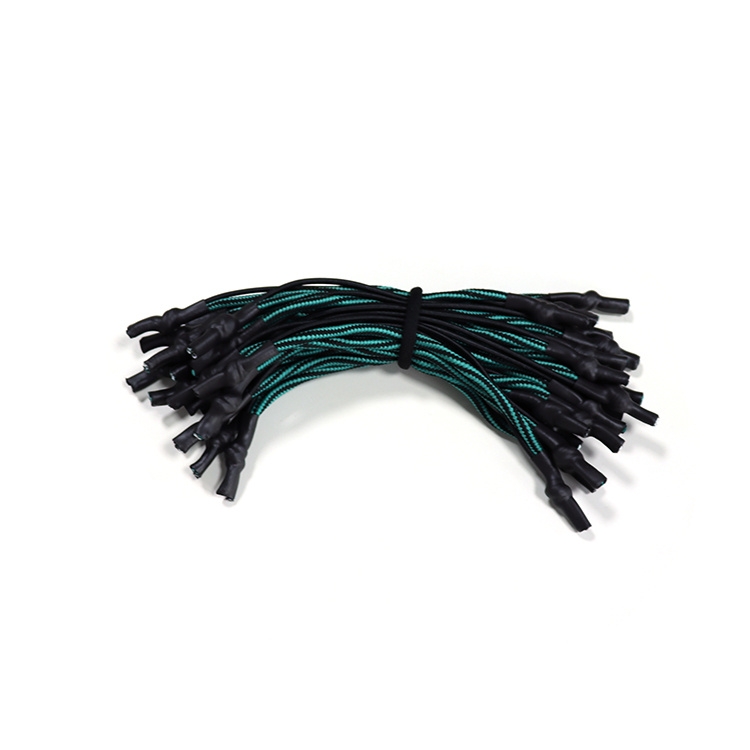 Sofine140CM High-quality Polyester Twisted Double Color Double Drawstring Hoodie Rope Draw Cord