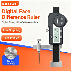 Digital <b>Gap</b> Gauge Electronic Height Difference Meter Stainless Steel Flush Pin Gauge 0-20mm - Product Image 6