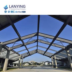 Design moderno industriale prefabbricato struttura in acciaio edifici per officine di fabbrica prefabbricate Garage deposito scuola magazzini - Product Image 4