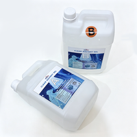 Gel de silicone transparent et sûr pour la peau, souple et collant, 5KG A + 5KG B, pour moulage, anti-stress, loisirs créatifs et jouets DIY