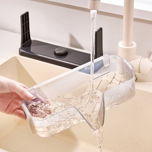 Kitchen Organizer Tools Sponge Suction Cup <b>Storage</b> Rack <b>Basket</b> Wash Cloth or Toilet Soap <b>Shelf</b> Organizer Sink Organizer <b>Shelf</b> - Product Image 5