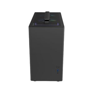 แผงโลหะแบบพกพา <span class=keywords><strong>TG</strong></span> คอมพิวเตอร์ทำจากแก้วเคสคอมพิวเตอร์เมนบอร์ด Micro-ATX - Product Image 5