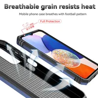 Étui d'armure de qualité militaire pour objectif de caméra coulissante pour Samsung Galaxy A15 A25 A35 A55 5G support de téléphone portable couverture de support d'anneau