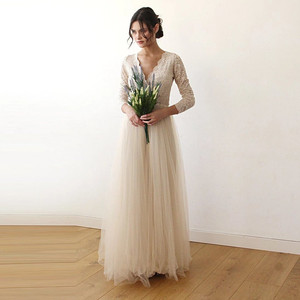 Champagne Dress #1125 - Product Image 6
