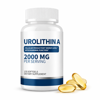 Urolithin A en gélules molles OEM 2000 mg – Soutient la fonction mitochondriale, l'énergie cellulaire et l'endurance – Complément alimentaire sans OGM – 120 gélules