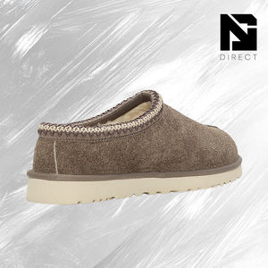 Pantuflas Ugg Tasman 'shaggy Suede Smoke Plume' Casuales de Invierno, Antideslizantes, Suaves, Transpirables, Clásicas para Exteriores - Product Image 3