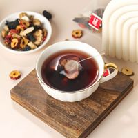 Tisane de Ginseng aux Dix Trésors Vital Bloom, Thé Herbal Brut en Sachet, Feuilles Entières de Qualité Supérieure, Thé Santé d'Anhui, 10g*20 sachets