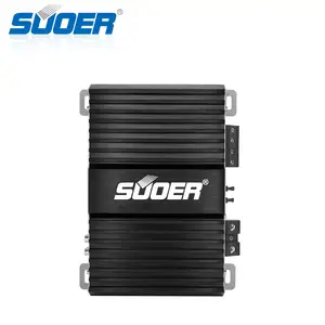 Suoer CB-500D-C कार एम्पलीफायर 1500w कक्षा डी मोनो 1 चैनल 12v मिनी कार एम्पलीफायर