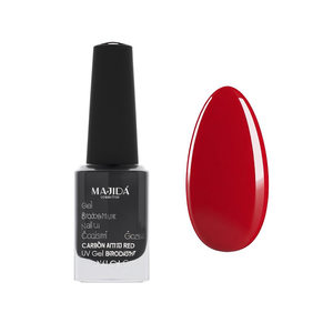 Majida Gel Polish Color 8,5 Ml Bordeaux Red UV Gel <b>Nail</b> Polish - Product Image 3