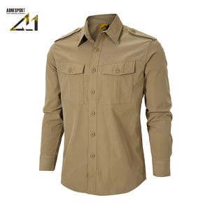 เสื้อยุทธวิธีผู้ชายทรงเข้ารูป ระบายอากาศ แห้งเร็ว สำหรับฤดูใบไม้ร่วง ผลิตจากโพลีเอสเตอร์ 100% เหมาะสำหรับกิจกรรมกลางแจ้ง ล่าสัตว์ และการทำงาน วัยรุ่น - Product Image 2