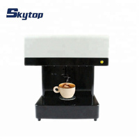 Machine d'impression alimentaire pour café, biscuits, sucre, papier, beignets, impression sur lait avec cartouche d'encre comestible et encre d'impression