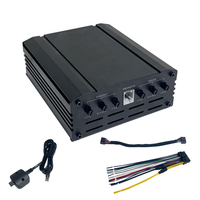 Amplificateur audio de voiture DSP classe D 4 canaux pleine gamme, basses puissantes, pic 4*200W, pour autoradio Android