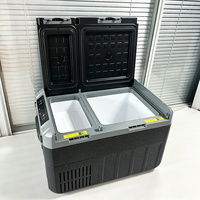 Réfrigérateurs OEM 25L 35L Mini Congélateur Prix Usine Réfrigérateur de Camping 12V 24V 220V Réfrigérateur Portable pour Voiture et Camping-Car Extérieur