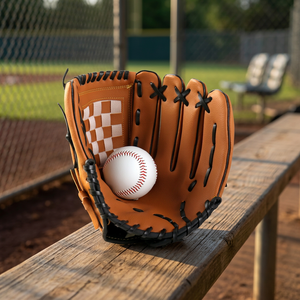Gant de baseball en cuir pour gaucher Coomes Infield, design personnalisé, pour jeunes et adultes, postes de outfield, protection des doigts et du pouce - Product Image 3